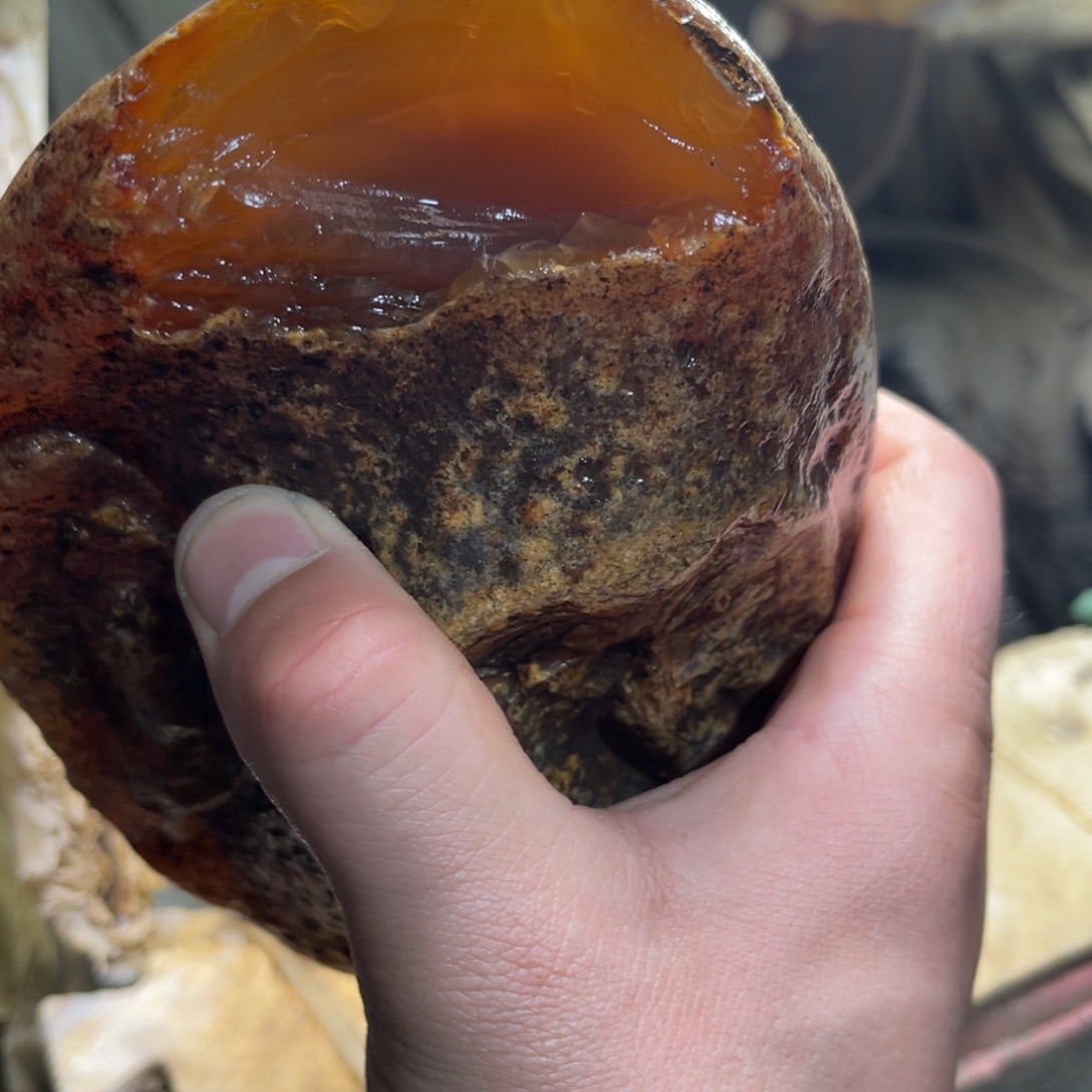 霹***火定制玛瑙天然玛瑙手镯原石