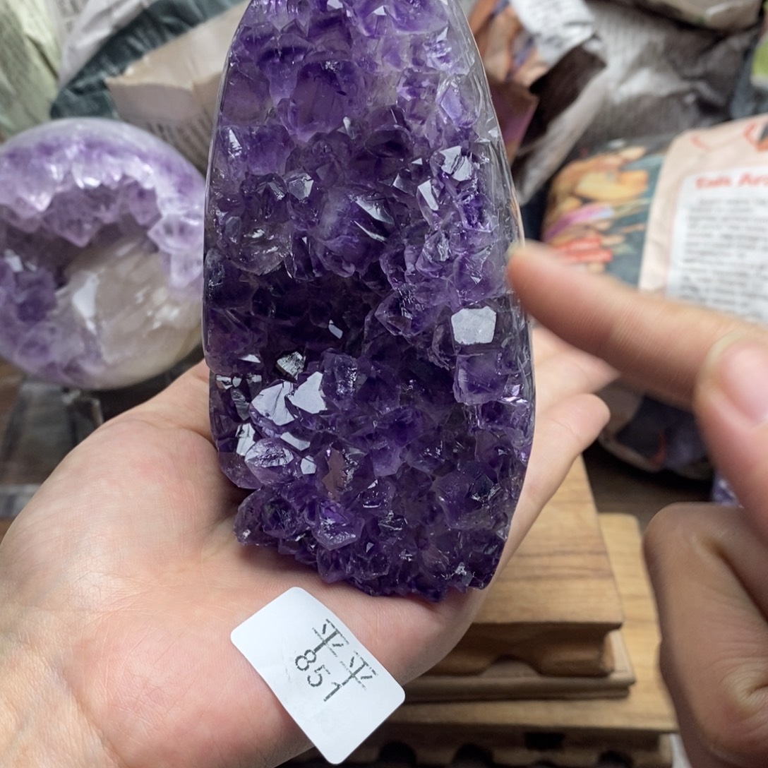 未镶嵌珠宝半成品紫晶