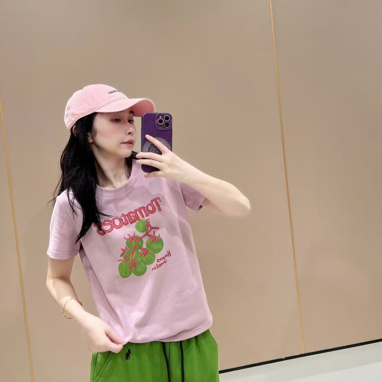 秋冬新款宽松版型短袖510241显瘦洋气时尚百搭休闲体恤半袖圆领