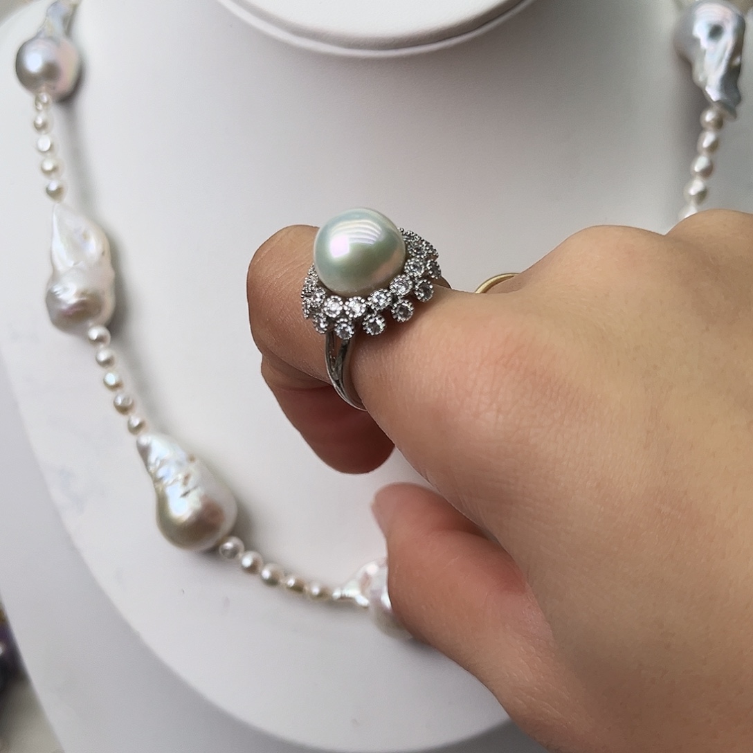 未镶嵌淡水珍珠颈饰