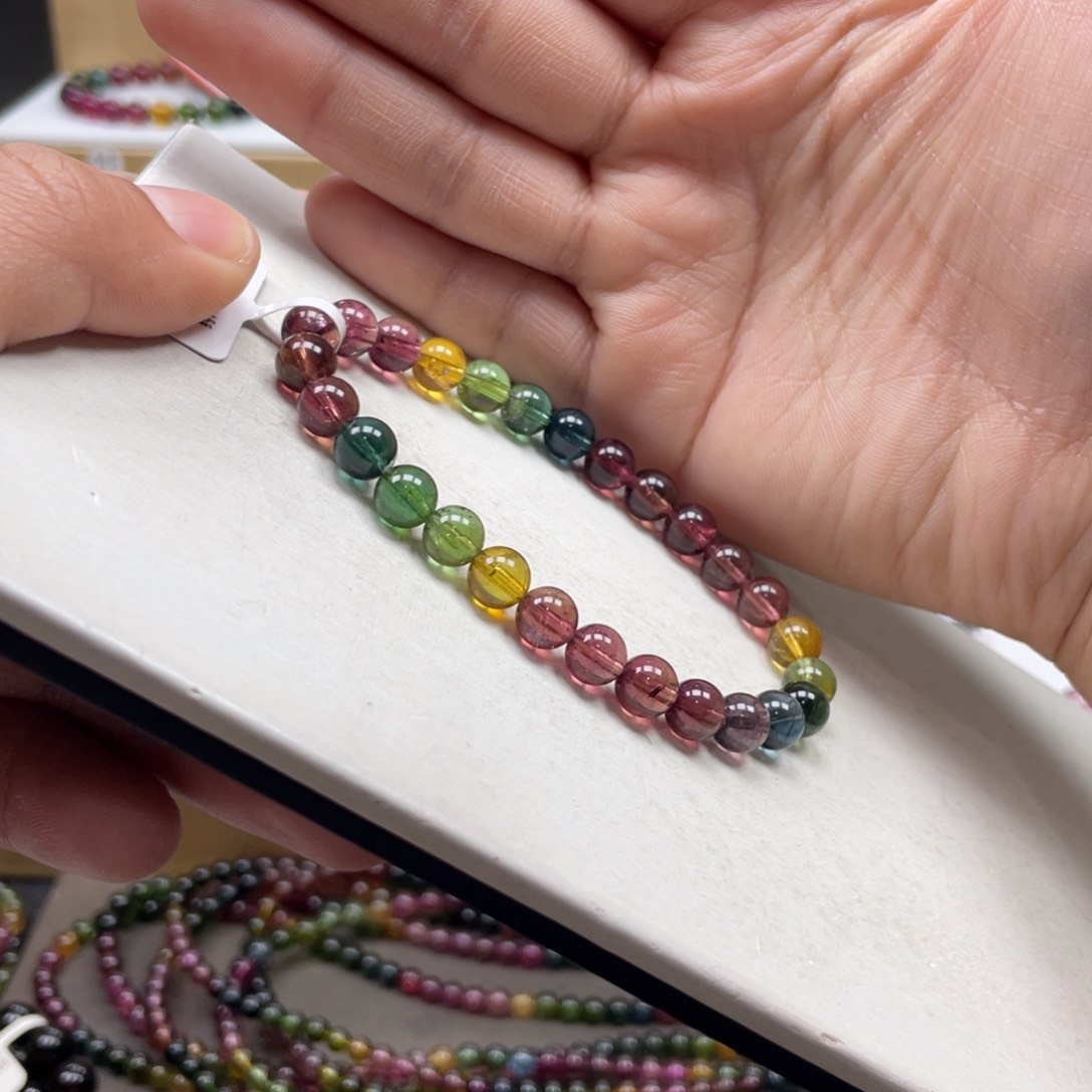 碧玺手串未镶嵌7mmmmmmmmmmmmmmmmm