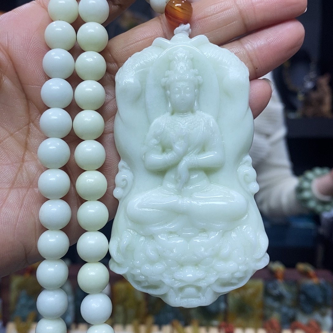 未镶嵌岫玉挂件挂件