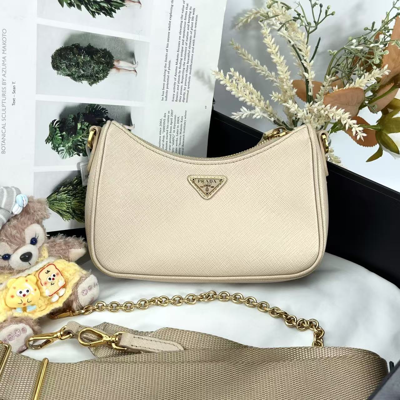 95新 Prada/普拉达 95新/普拉达/曼曼/单肩包/BJ2508071