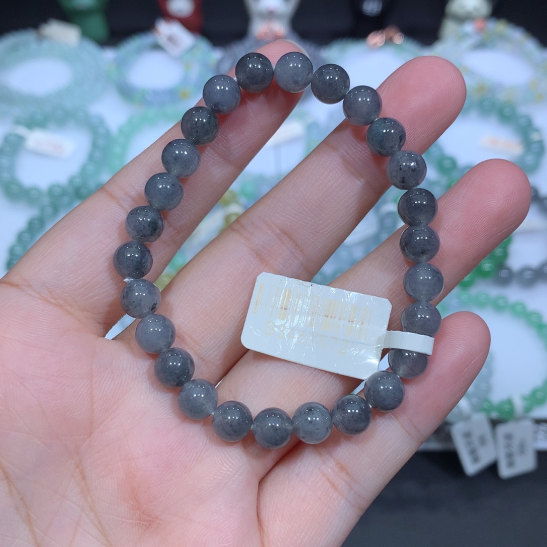 翡翠未镶嵌手串天然