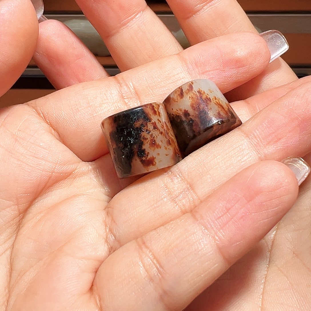 张***雷和田玉未镶嵌挂件