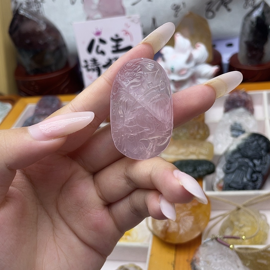 颈饰未镶嵌水晶天然