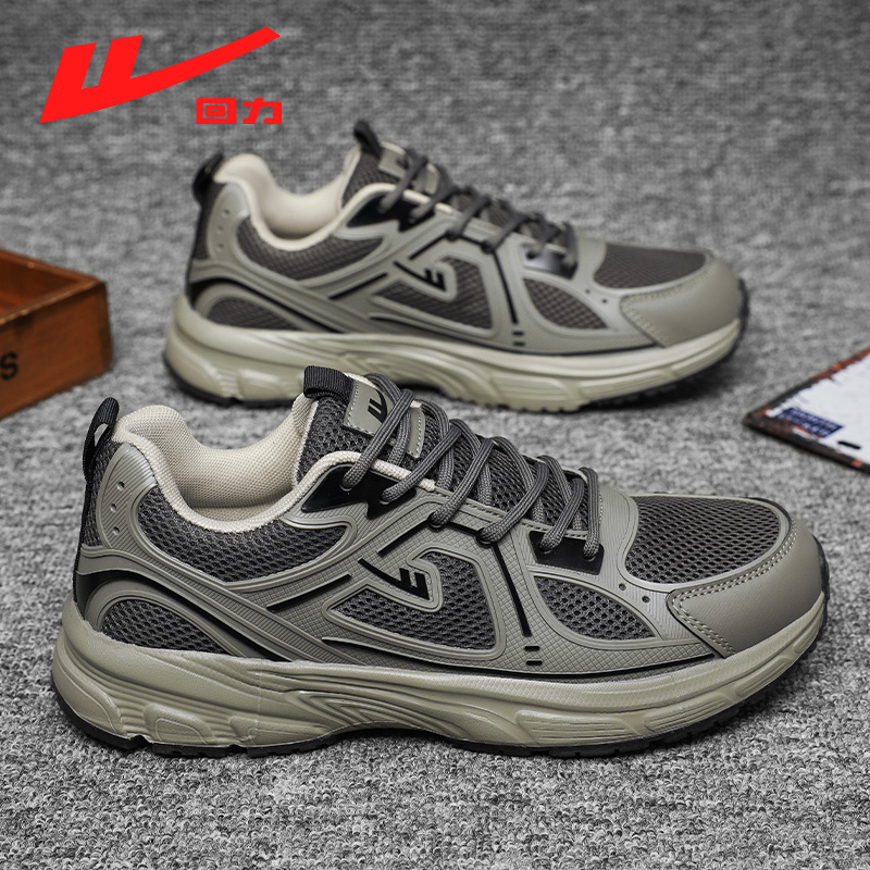 Warrior/回力冬季潮流时尚百搭男士老爹鞋软底潮流运动休闲男鞋子