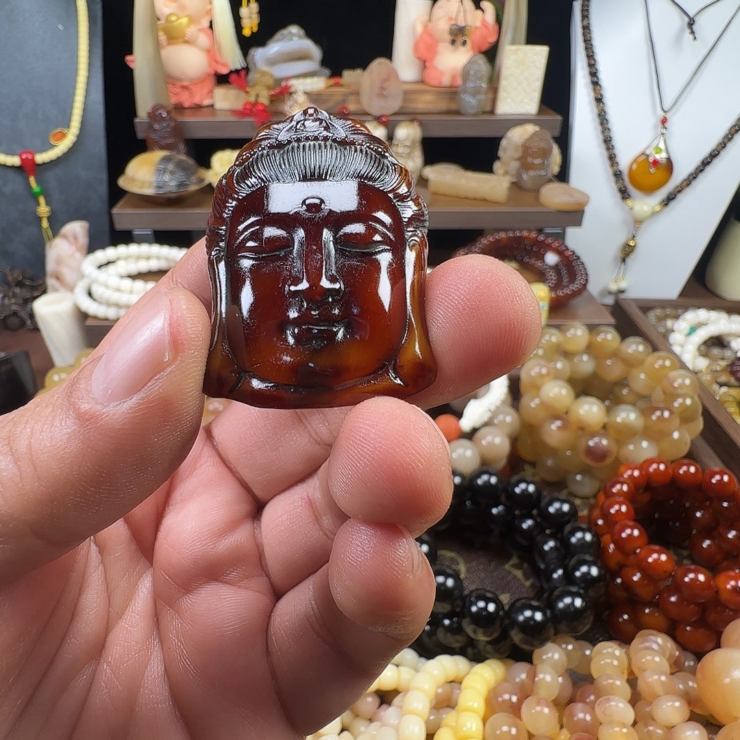 香***兰皮质非金属高级牛角雕刻