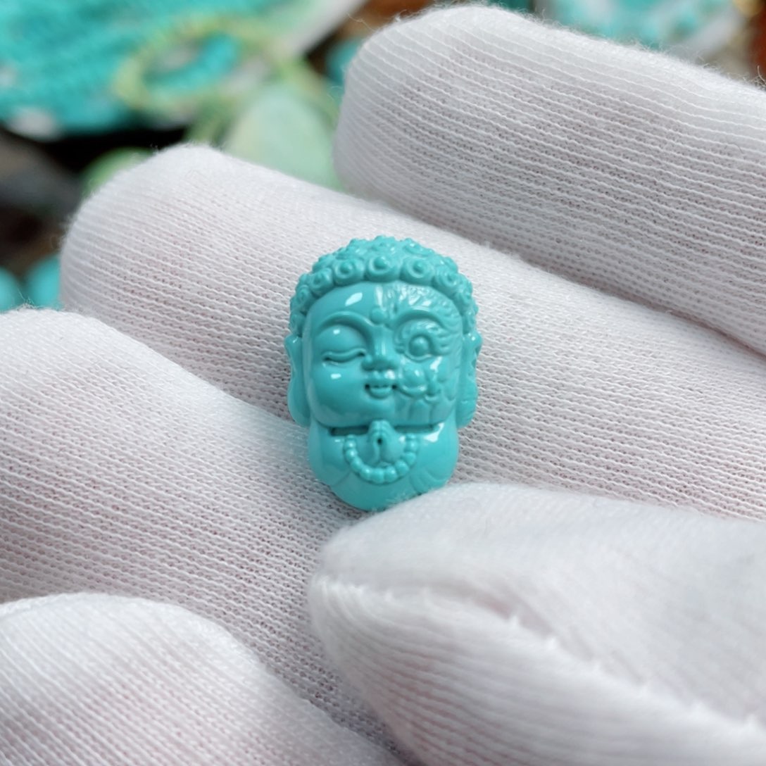 绿松石珠宝奇石未镶嵌