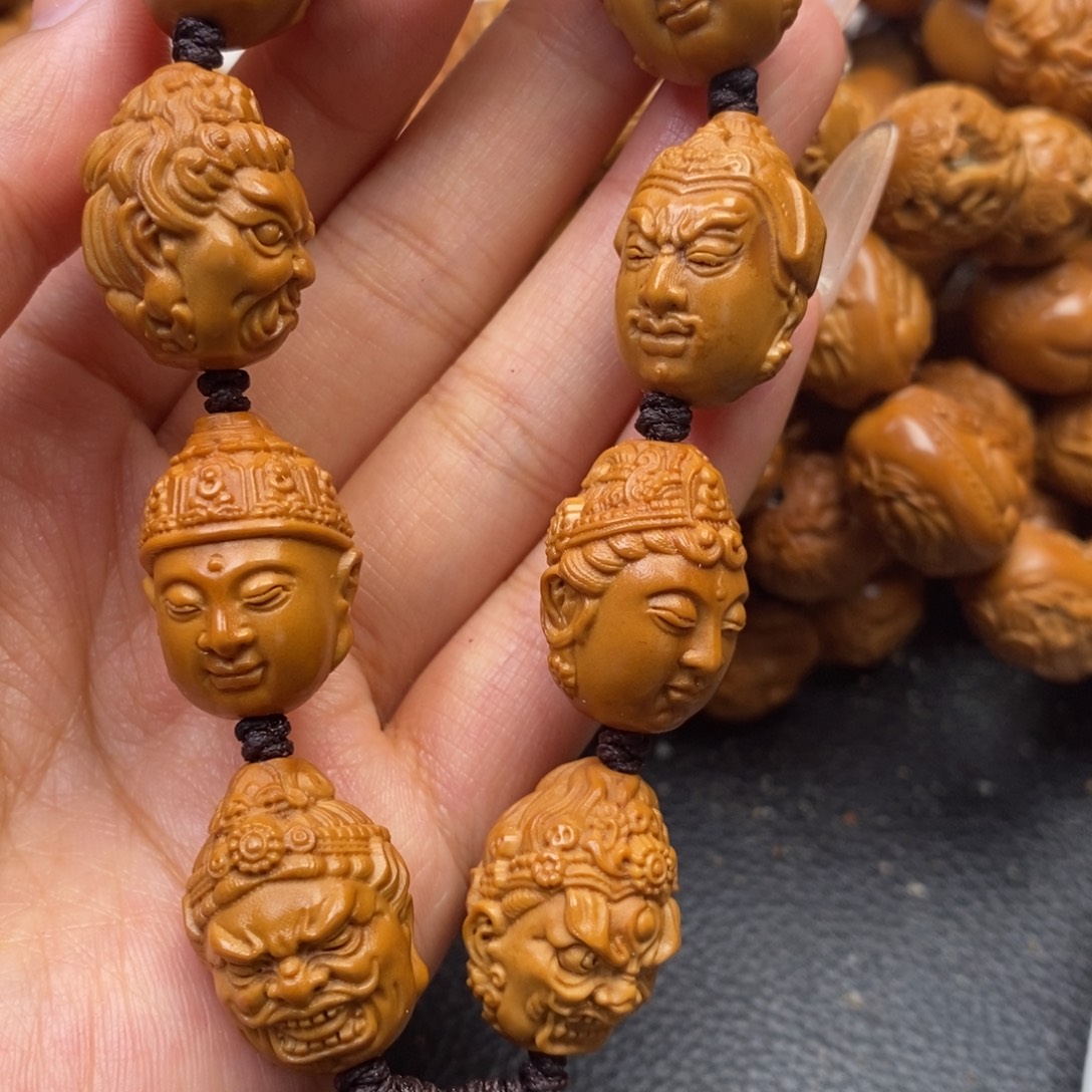 手串橄榄核万佛法相