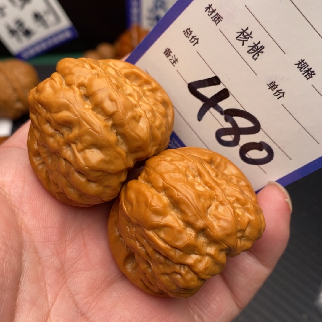 把件桃核蛤蟆40默默