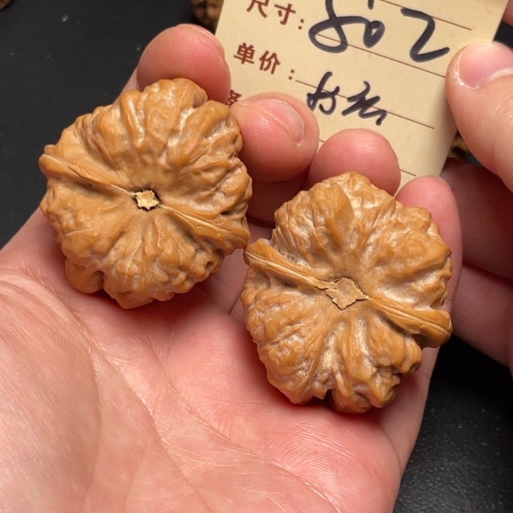 把件文玩核桃蛙蛙40尺打底发802