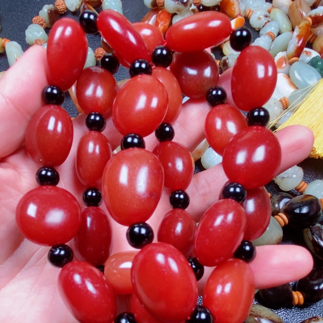 和田玉未镶嵌颈饰奥**6