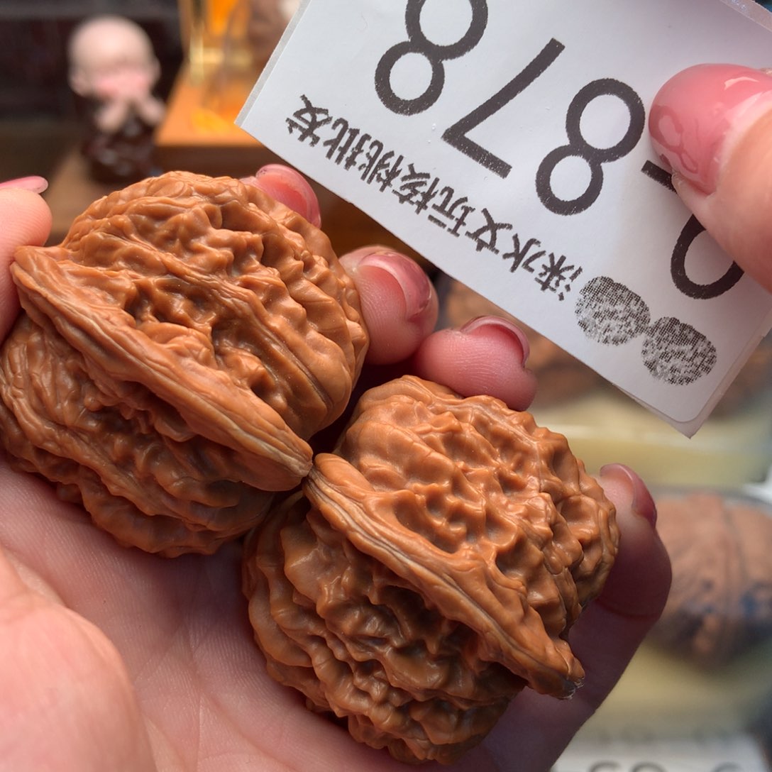 文玩核桃把件44四座楼