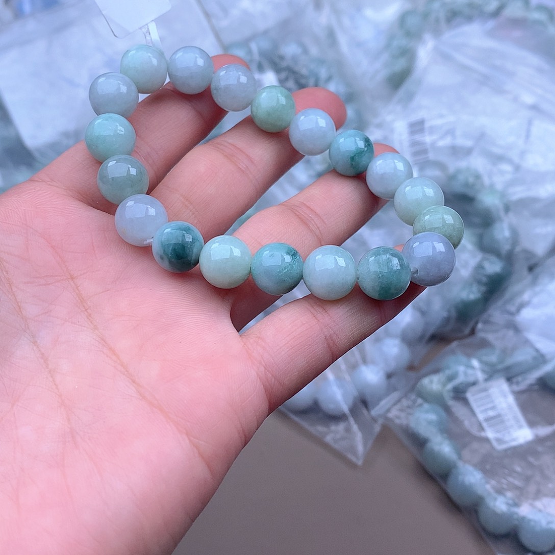 未镶嵌手链翡翠手串