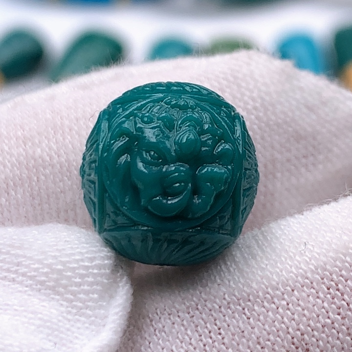 绿松石车挂未镶嵌