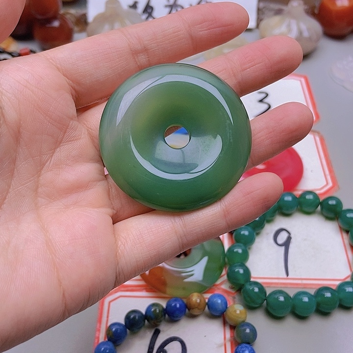 【闪购商品】未镶嵌玛瑙/玉髓珠宝半成品開*