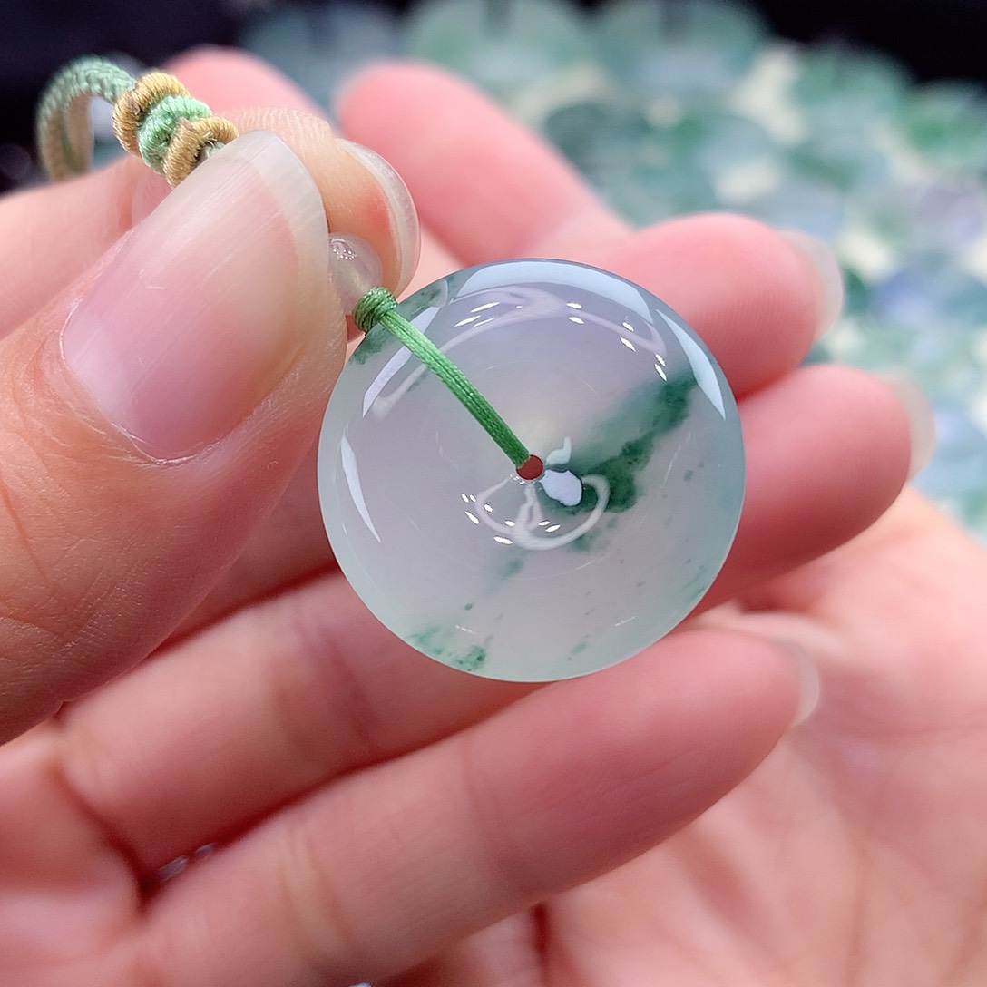 颈饰未镶嵌翡翠编号14尺寸23-6.1