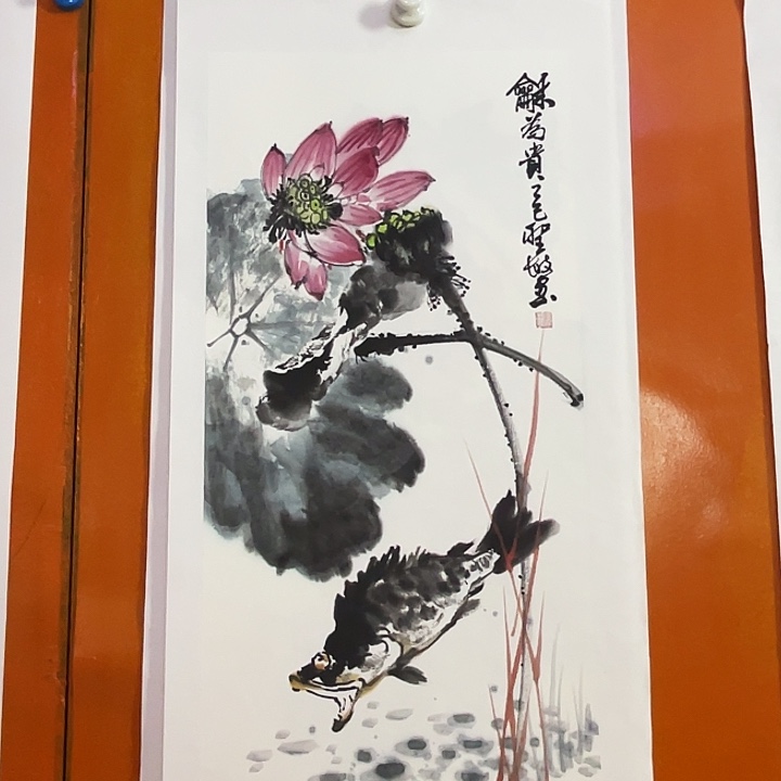 国画张圣敏先生纯手绘作品