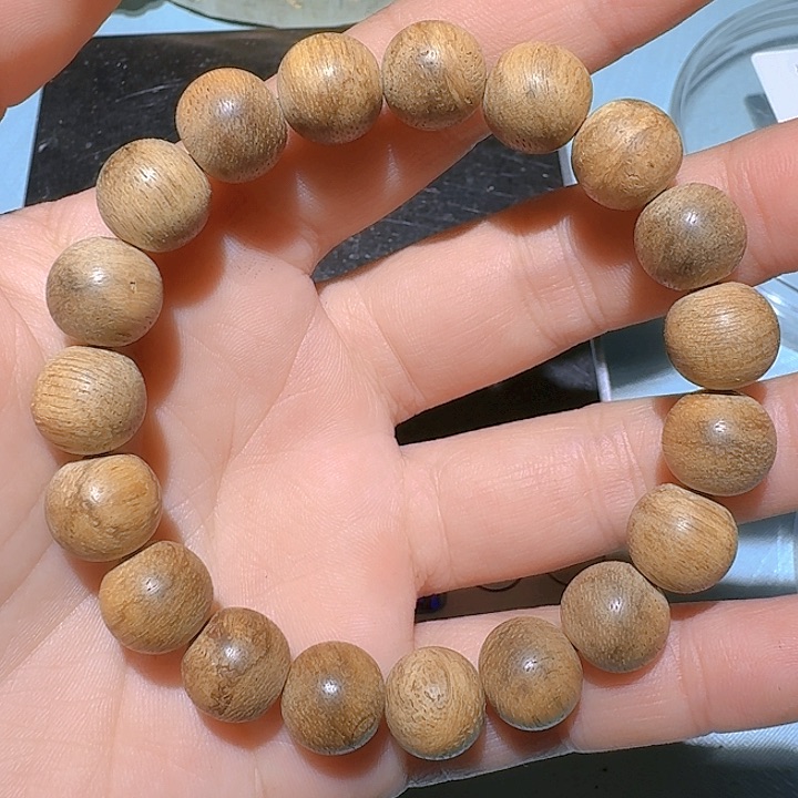 沉香手串释*慕天然野达拉干圆珠1.1/11克