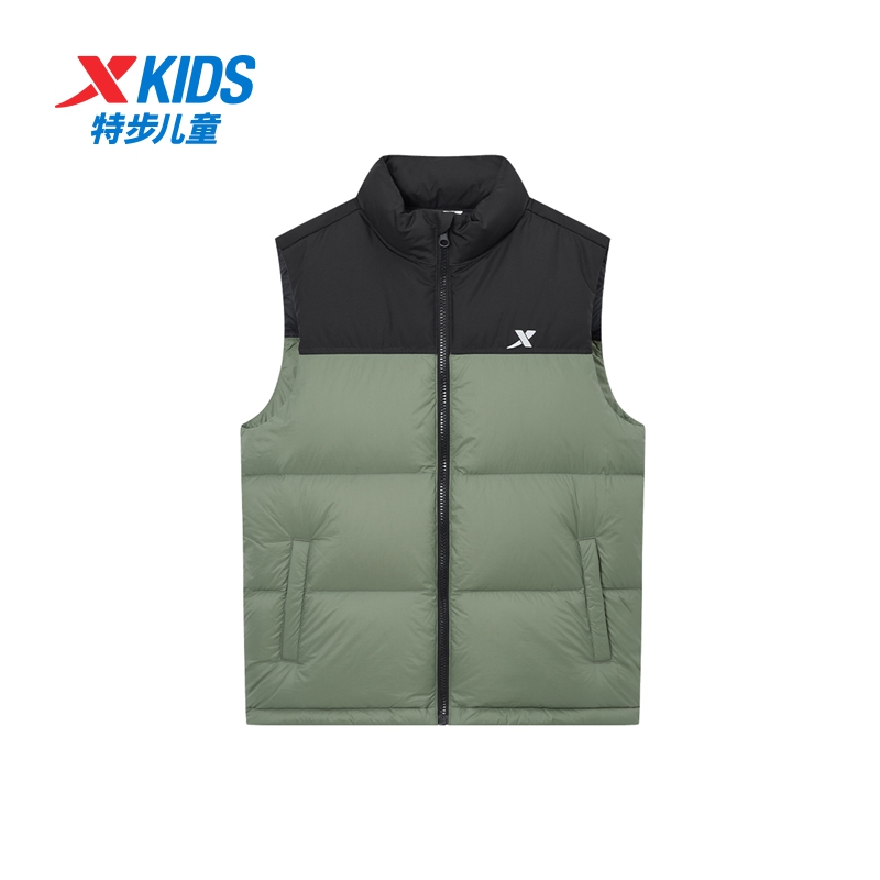 特步儿童冬季新款中大童舒适百搭保暖外套675326369003