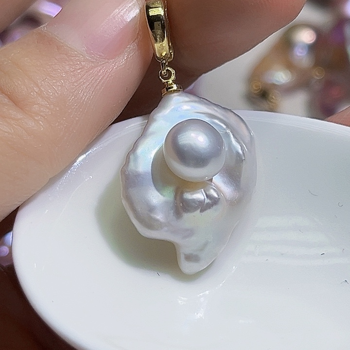 颈饰未镶嵌淡水珍珠