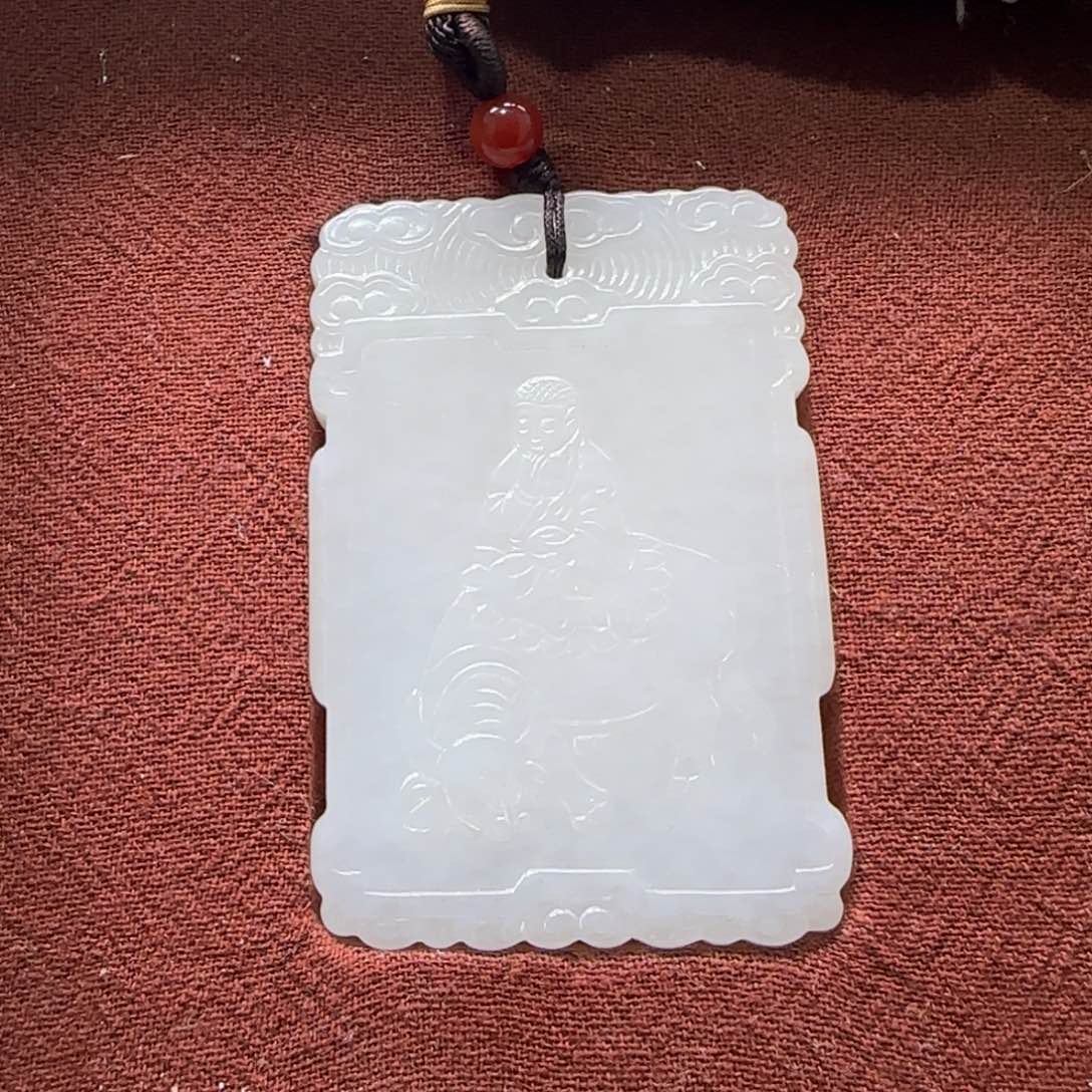 和田玉挂件未镶嵌用****7