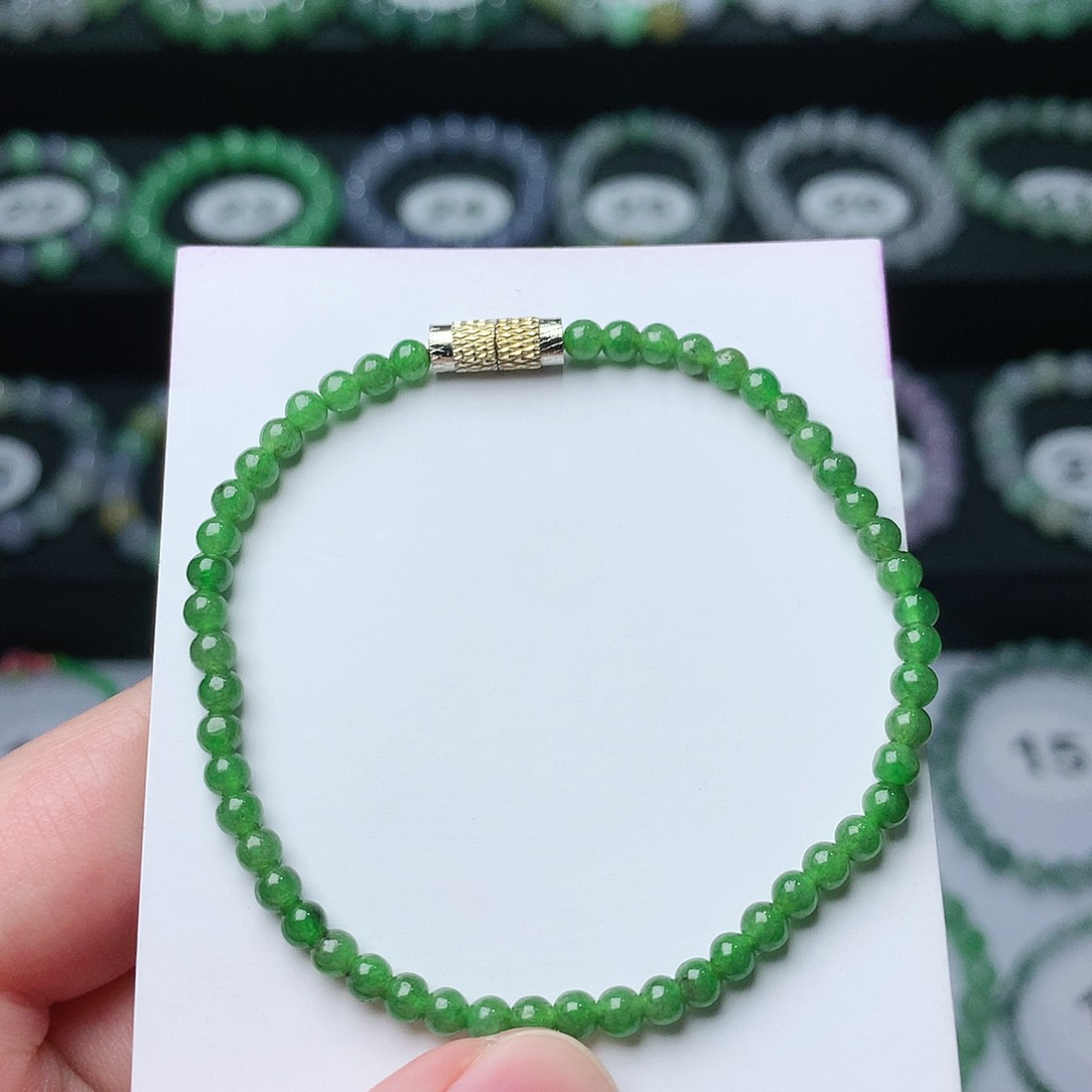 翡翠手链未镶嵌翡翠