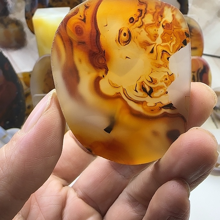 玛瑙/玉髓未镶嵌颈饰