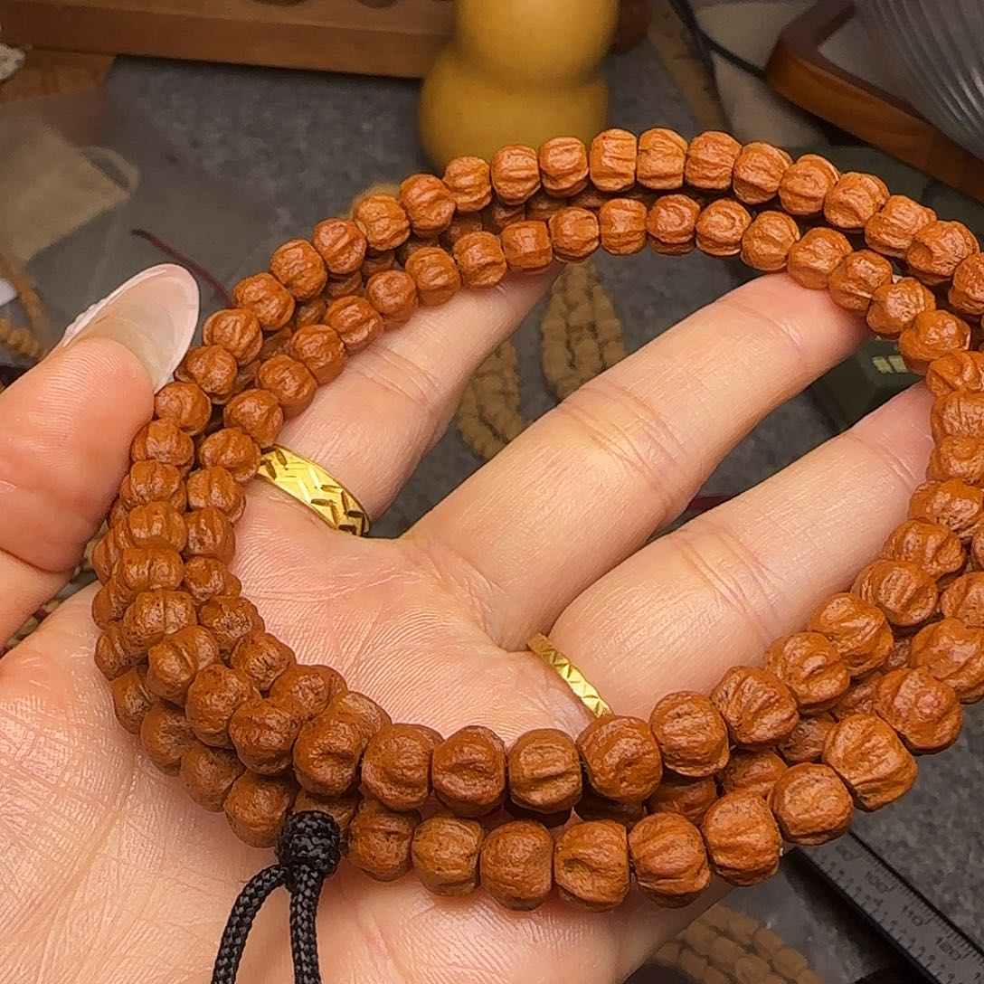 柏香籽/百香籽吊坠龙脊莲花