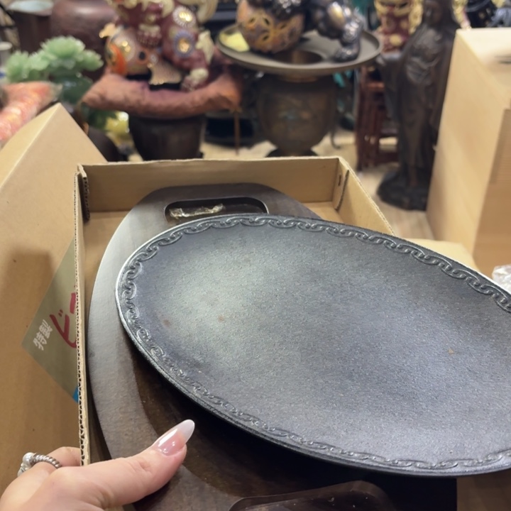 铁古美术置物摆件