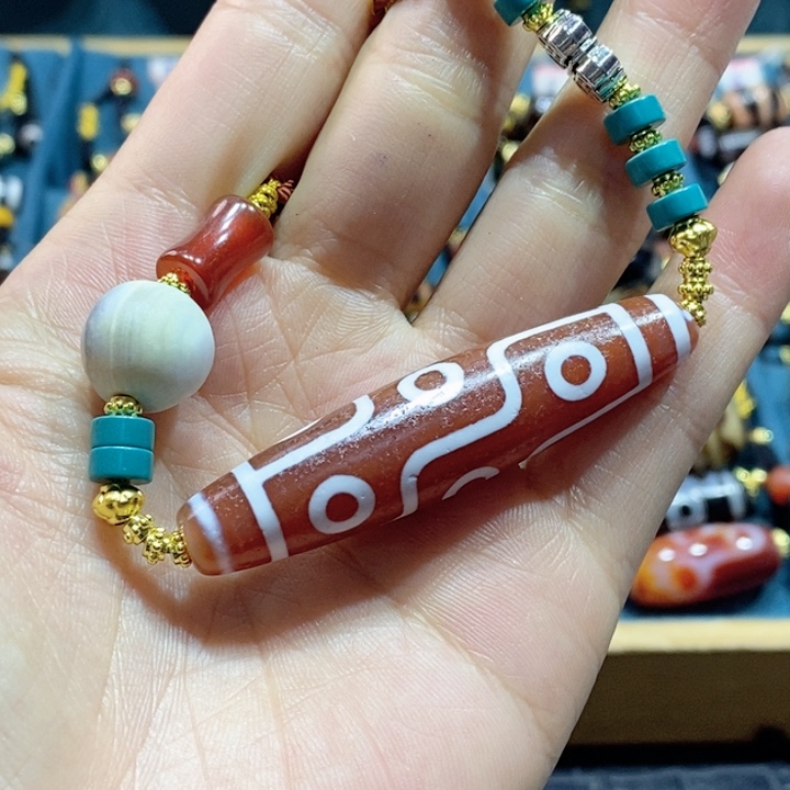 玛瑙/玉髓颈饰合金3