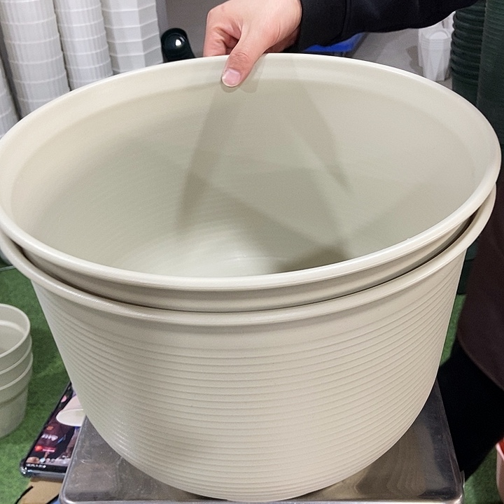 矮陶口36高24米色无拖2个