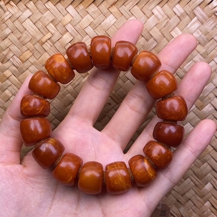 琥珀未镶嵌裸石蜜蜡M