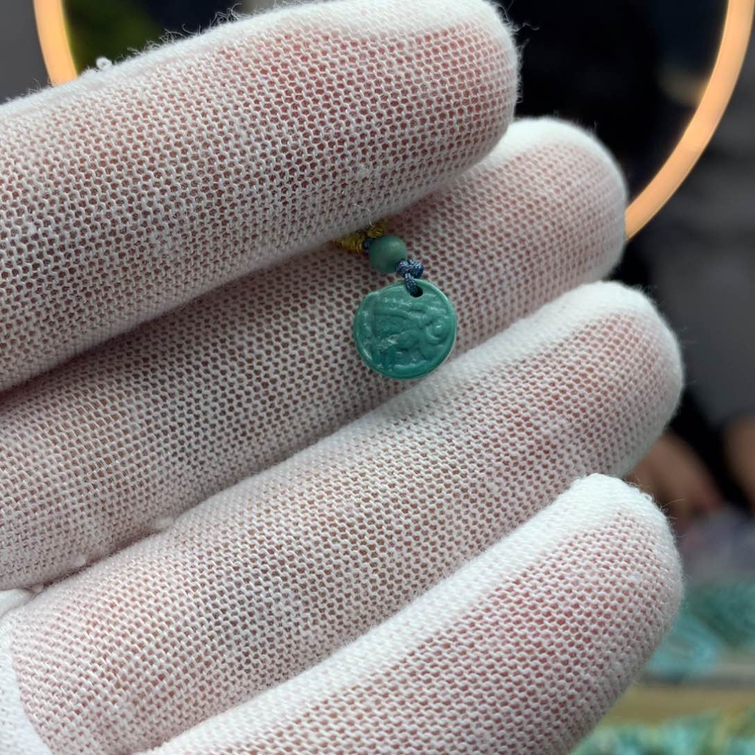 绿松石挂件未镶嵌