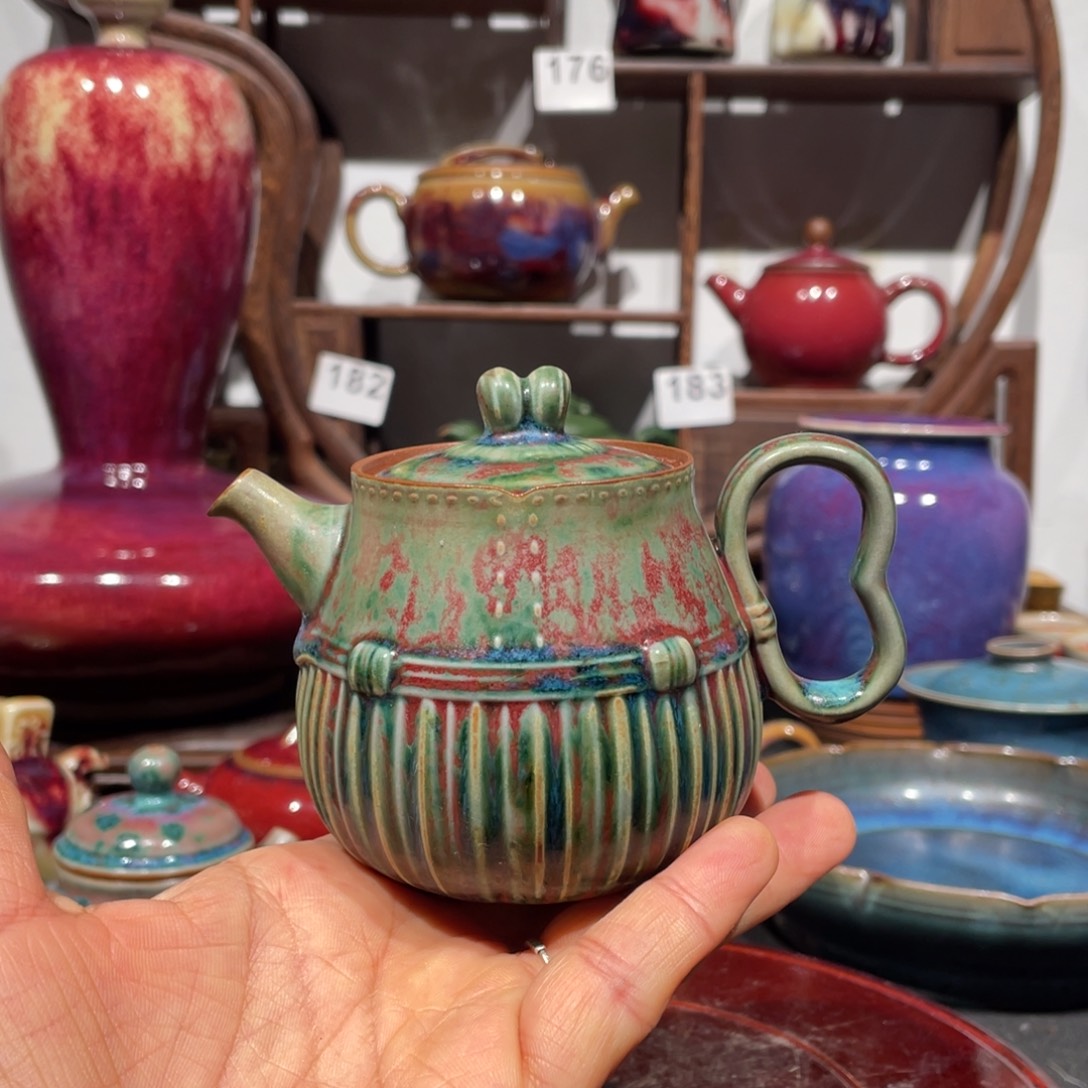 中国神后钧瓷茶器