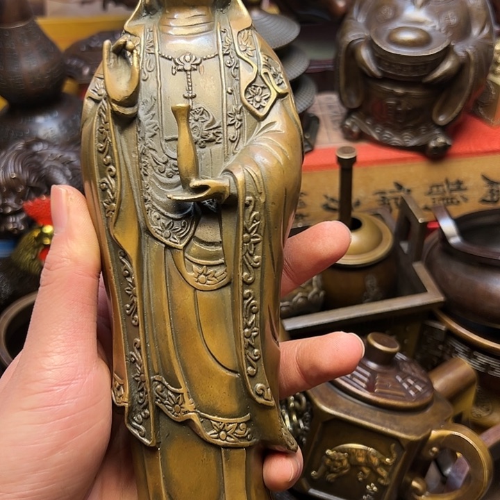 精美铜器摆件下单