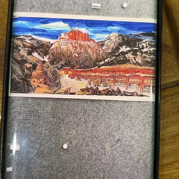菲***戈国画陆天宁老师山水画作品