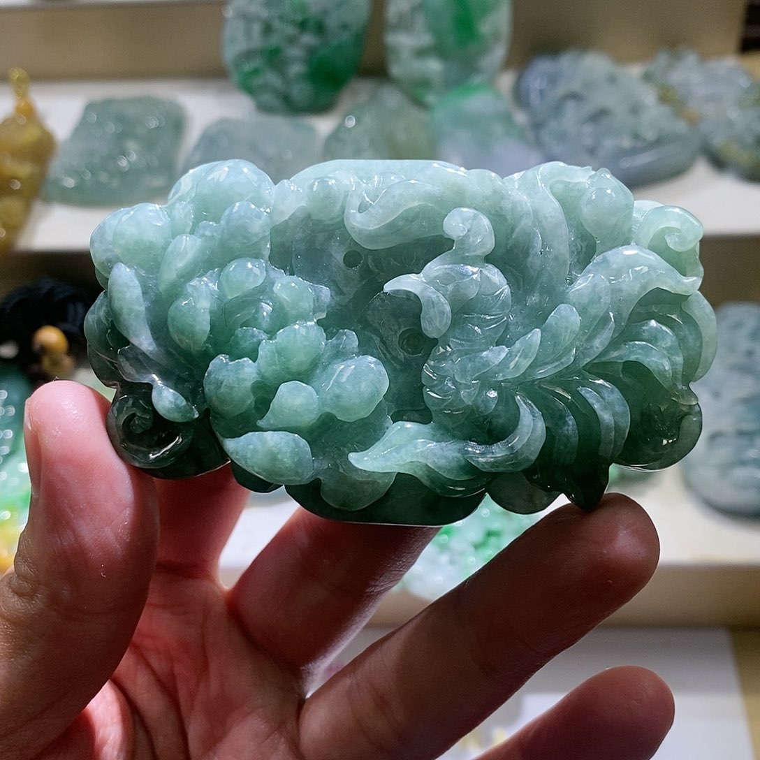 【闪购商品】翡翠颈饰未镶嵌凤凰