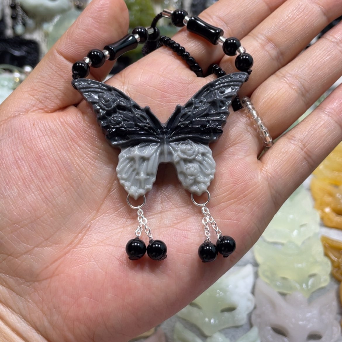 【闪购商品】岫玉未镶嵌颈饰28吊坠