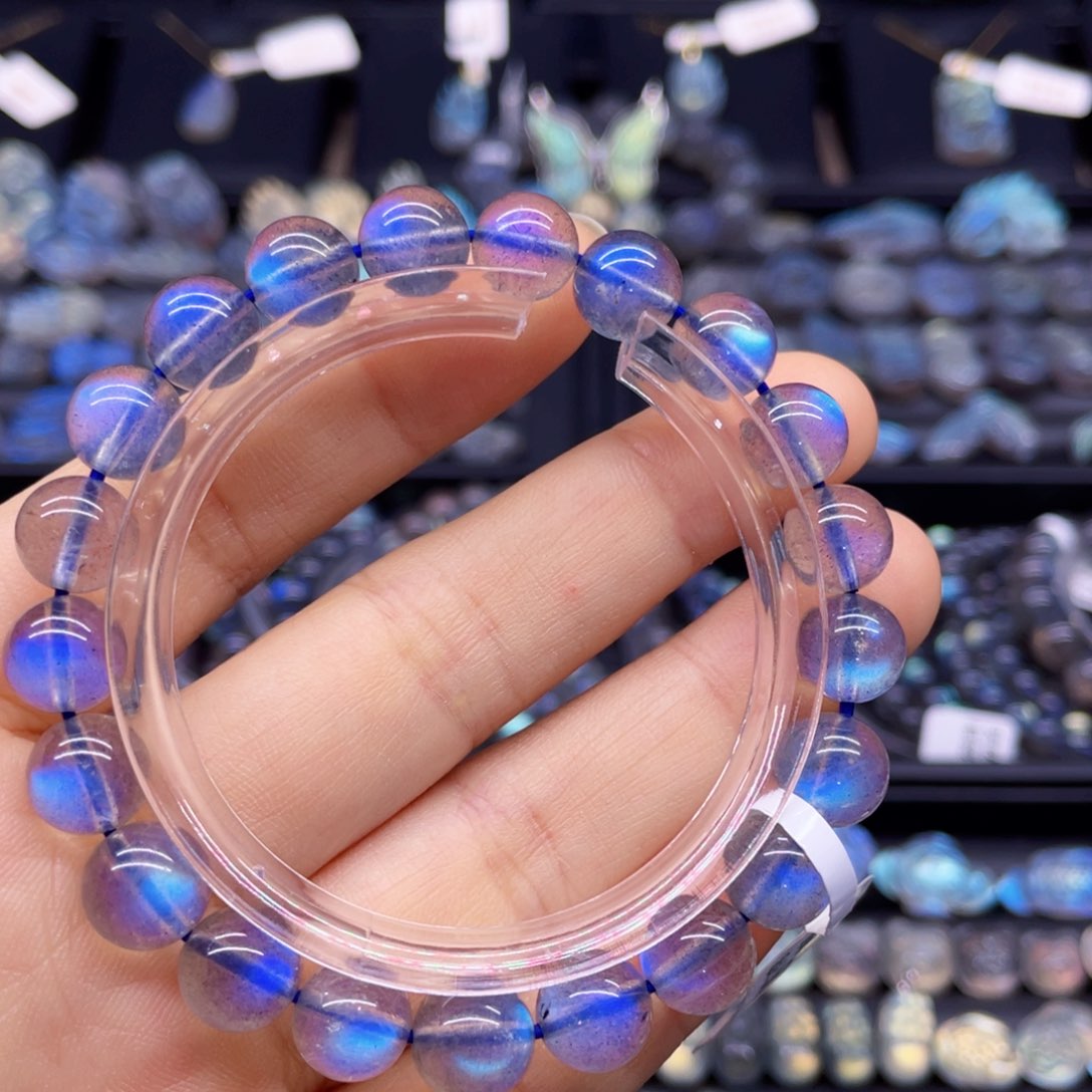 长石手串未镶嵌9.1左右