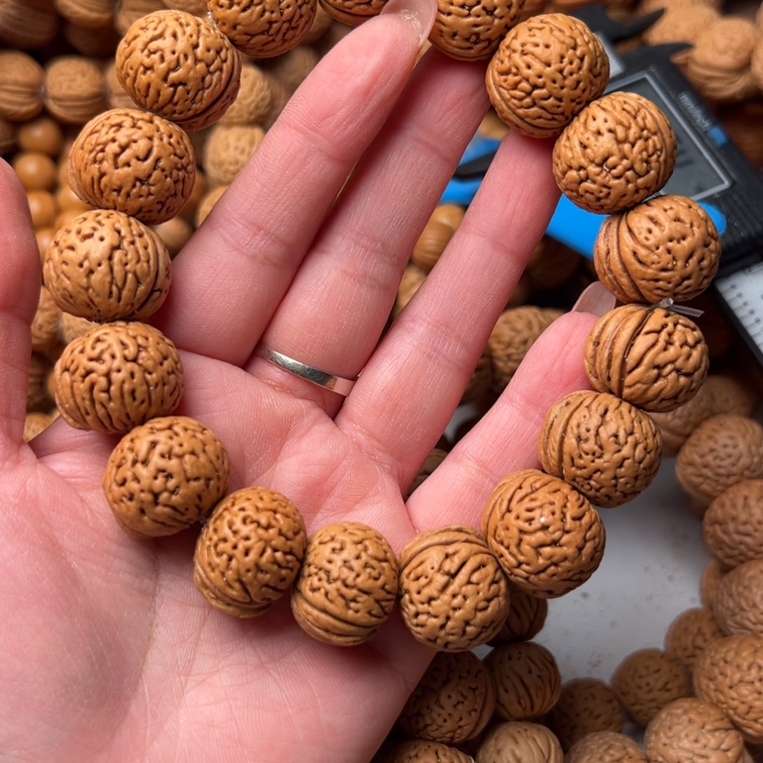 19➕王者南瓜桃核手串