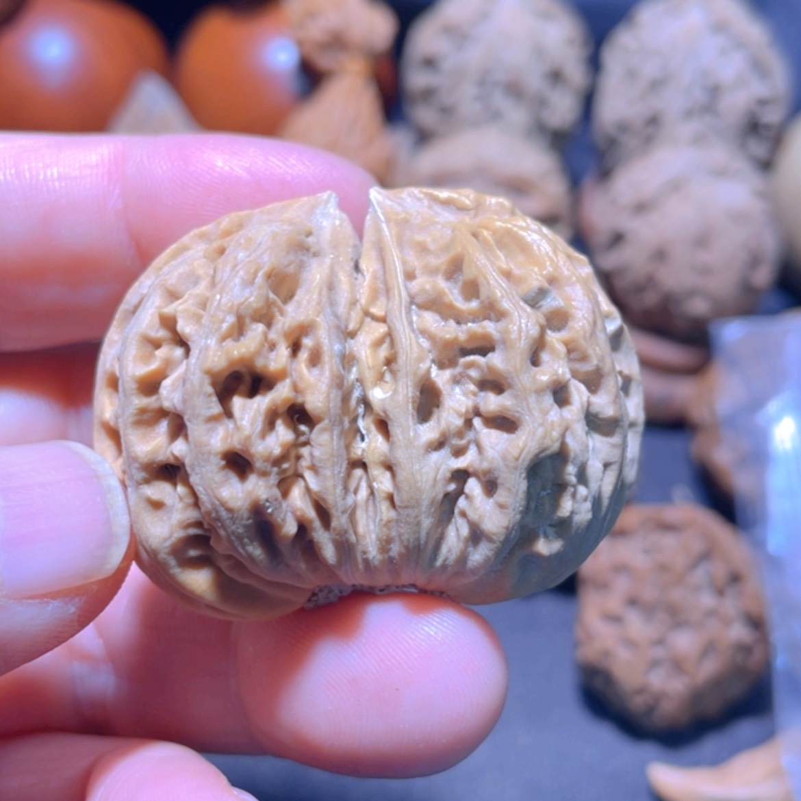 【闪购商品】把件文玩核桃东北楸子4