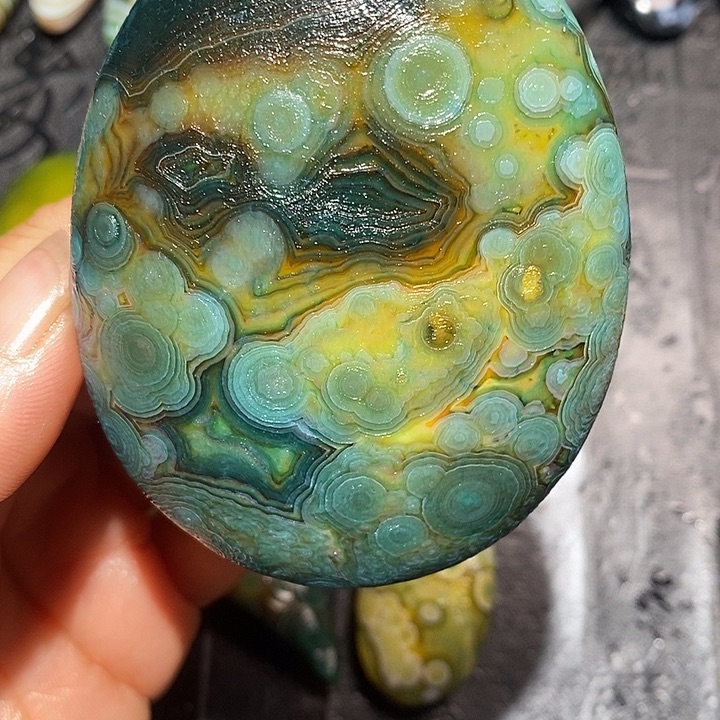 金***蛙玛瑙/玉髓合金颈饰