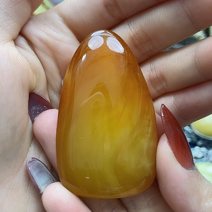 琥珀颈饰未镶嵌吊坠