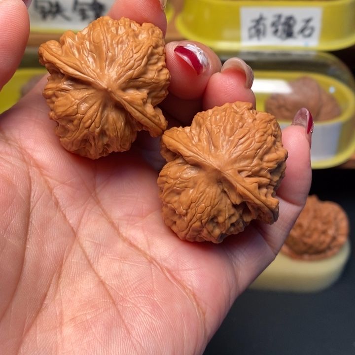 吊坠文玩核桃38全品野狼