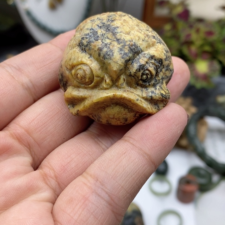 岫岩河磨玉（透闪石质玉）摆件未镶嵌