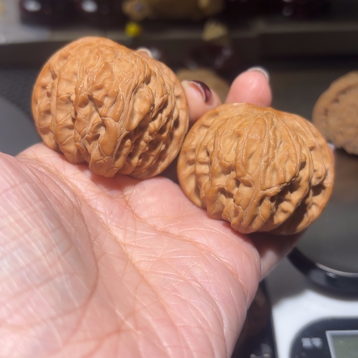 把件文玩核桃44磨盘