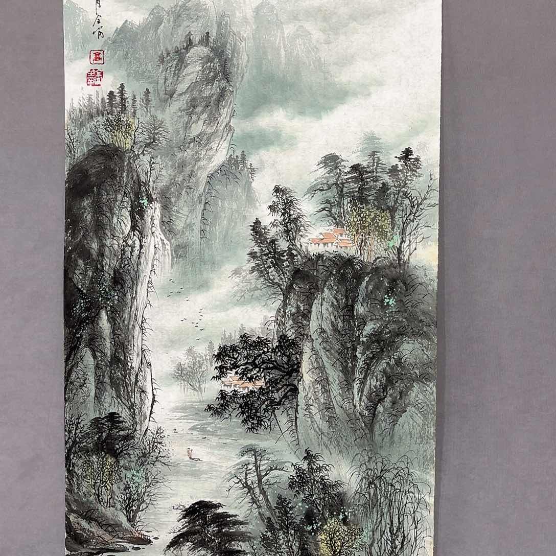 国画国画纯手绘作品请放心去藏