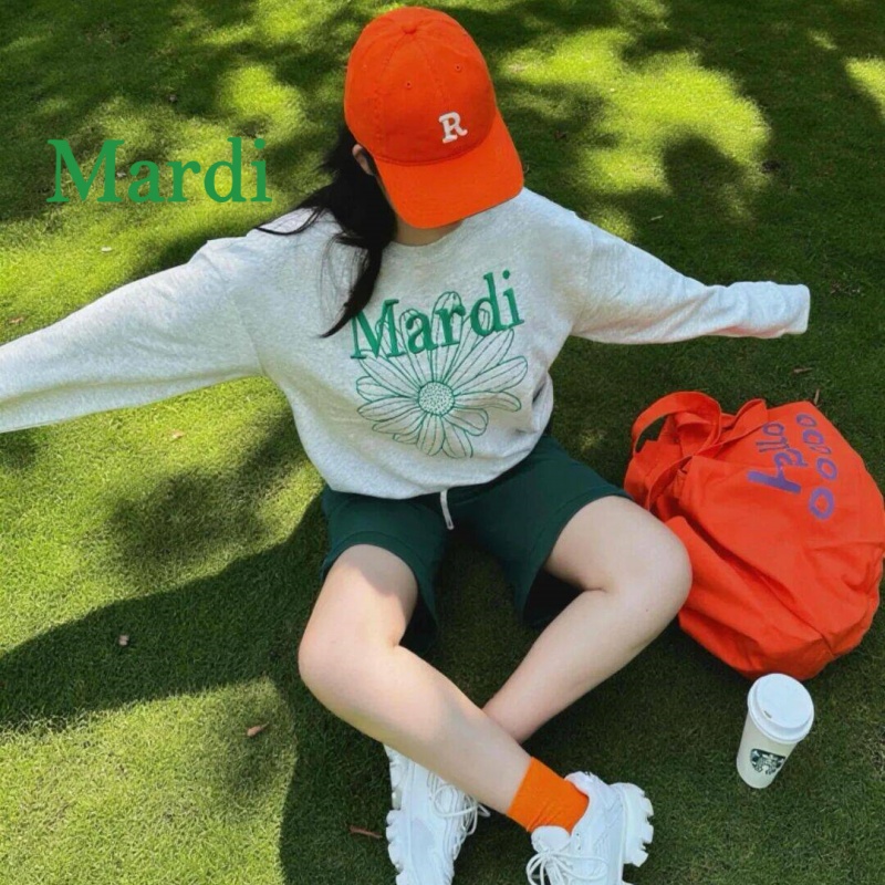 07)Mardi【明星同款】雏菊卫衣春秋刺绣韩版休闲运动卫衣MWY2512035